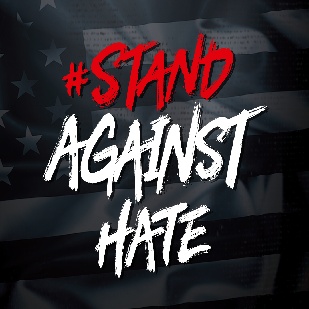 #StandAgainstHate Logo