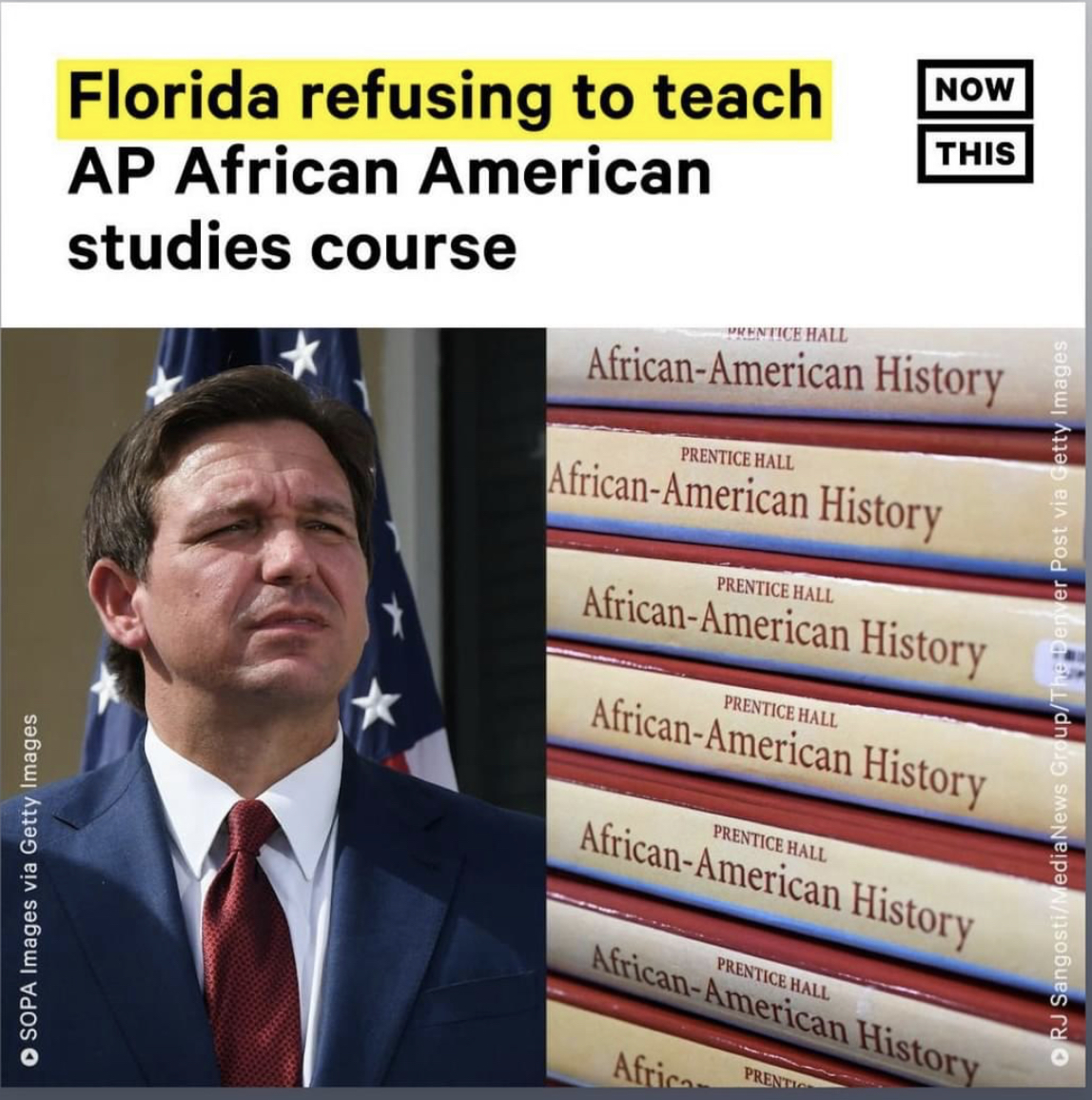 Image of Governor DeSantis from news outlet Now This.